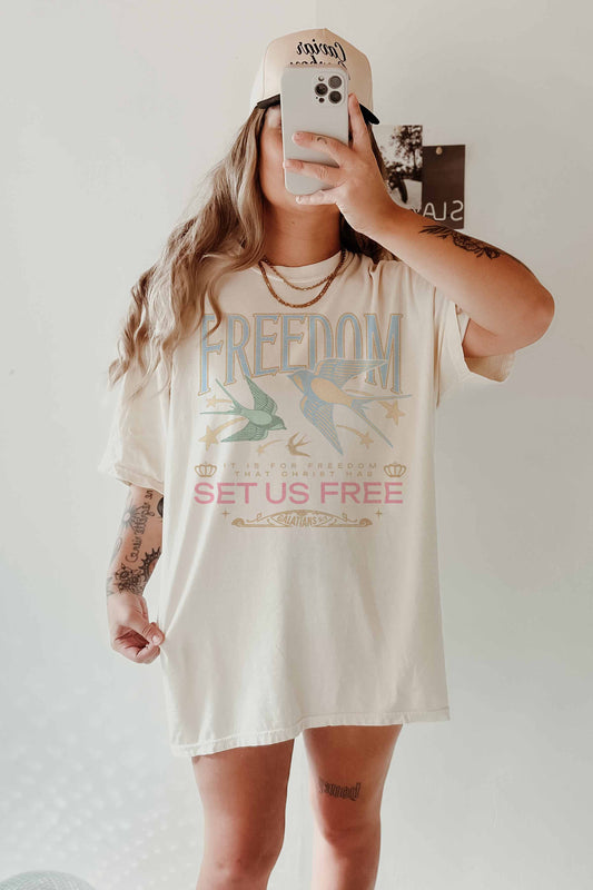 Freedom Set Us Free Graphic Tee