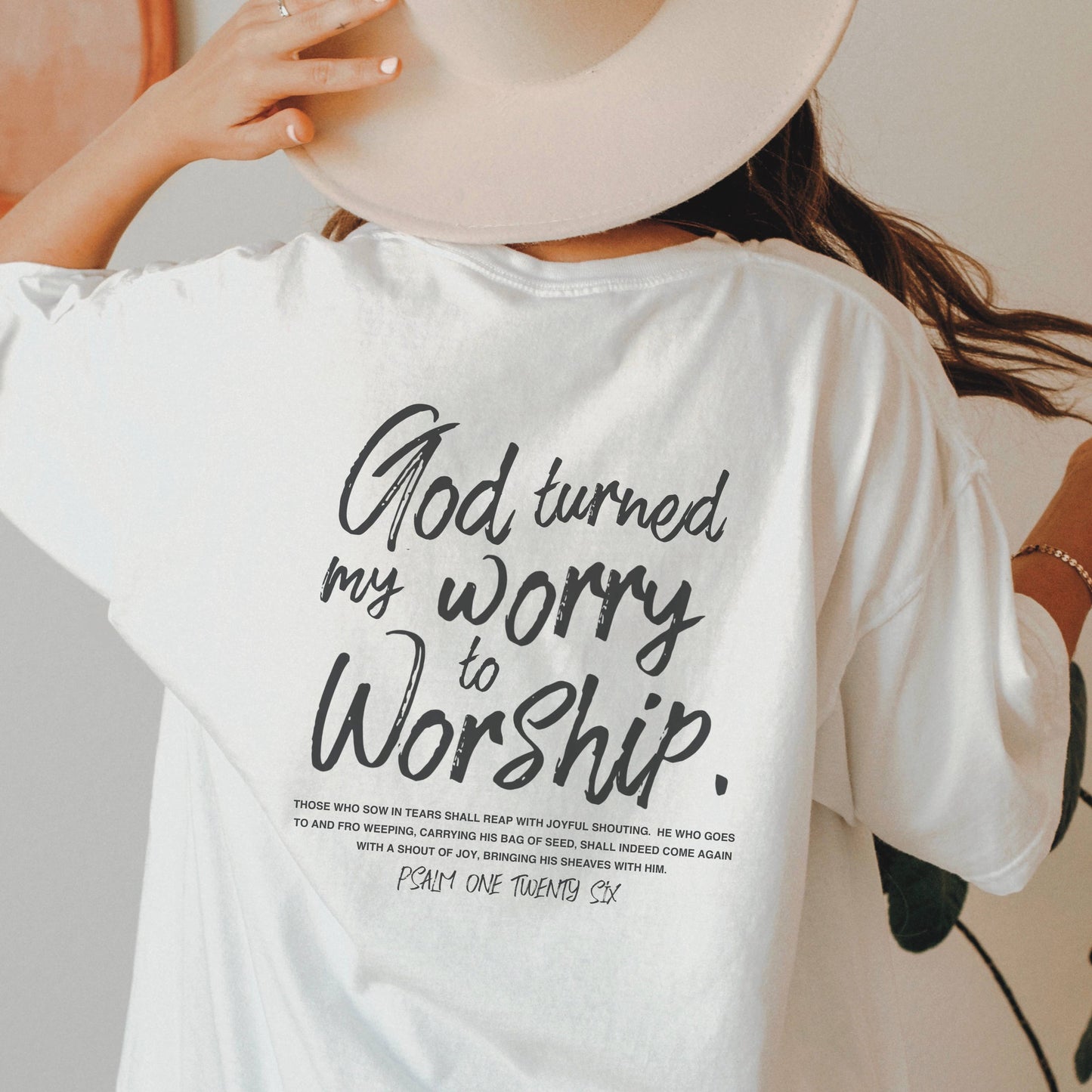 Worry to Worship Graphic Tee